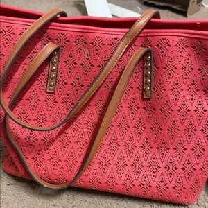Elegant Pink Tote Bag